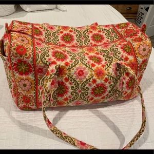 Folkloric Vera Bradley Large Duffel Bag